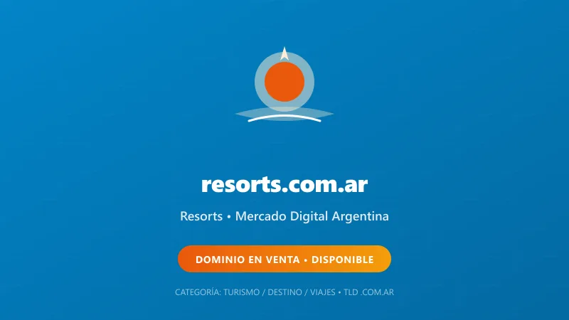 Identidad gráfica y activo digital para Resorts en Argentina